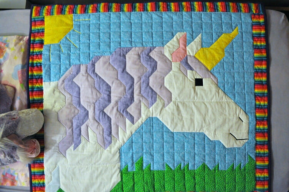 Unicorn Downloadable Pattern by Counted Quilts