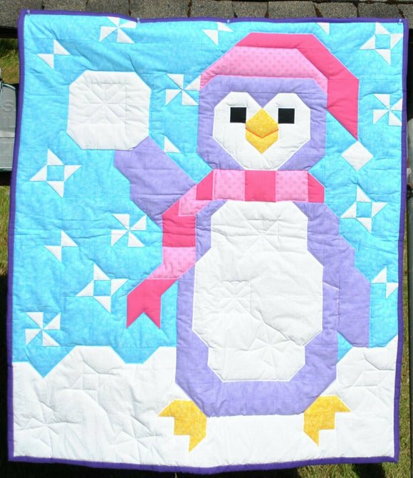 Penguin Downloadable Pattern by Counted Quilts