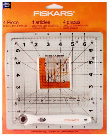 Fiskars Rotating Mat and Trim 4pc Set