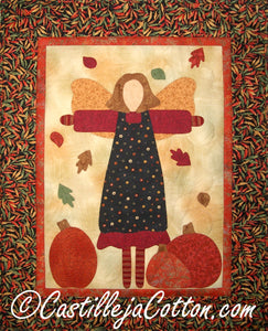 Autumn Garden Angel Quilt Pattern