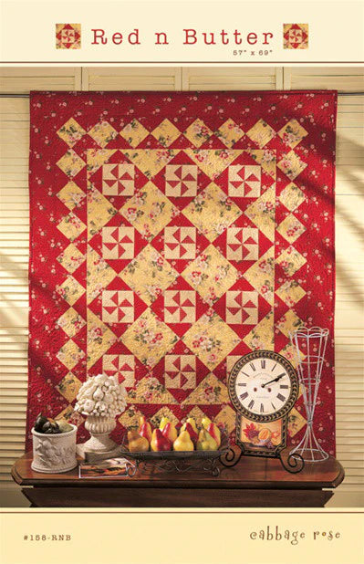 Red Rnb Pattern Red n Butter Downloadable Pattern – Quilting Books Patterns and Notions