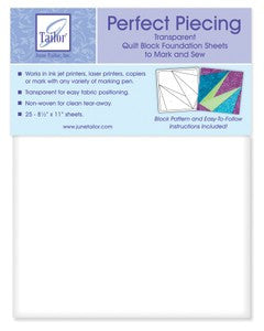 Quilt Block Foundation Sheets