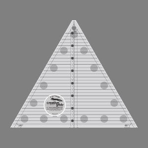 Creative Grids Quilting Ruler 60 degree Triangle