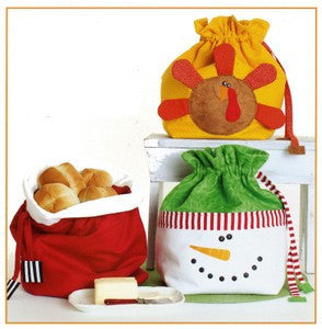 Bread Bags For The Holidays Pattern