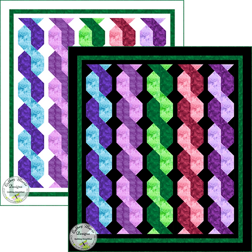 Candy Twist Quilt Pattern by Cathey Marie Designs