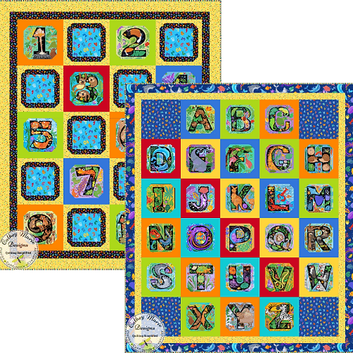 ABC-123 Downloadable Pattern – Quilting Books Patterns and Notions