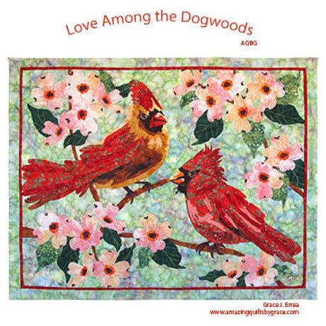 Love in the Dogwood Quilt Pattern by Amazing Quilts By Grace