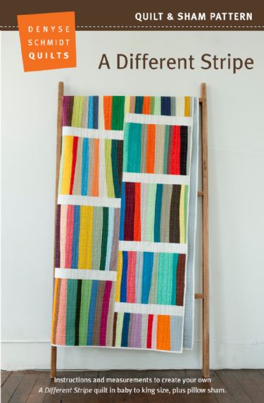 A Different Stripe Quilt Pattern by Denyse Schmidt Quilts