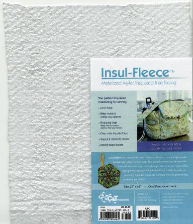 Insul-Fleece Insulated Interfacing - 1 Sheet Craft Pack 27in x 45in
