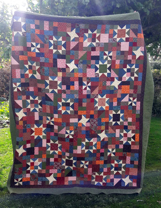 Harvest Sky Quilt Pattern by Aunt Em's Quilts