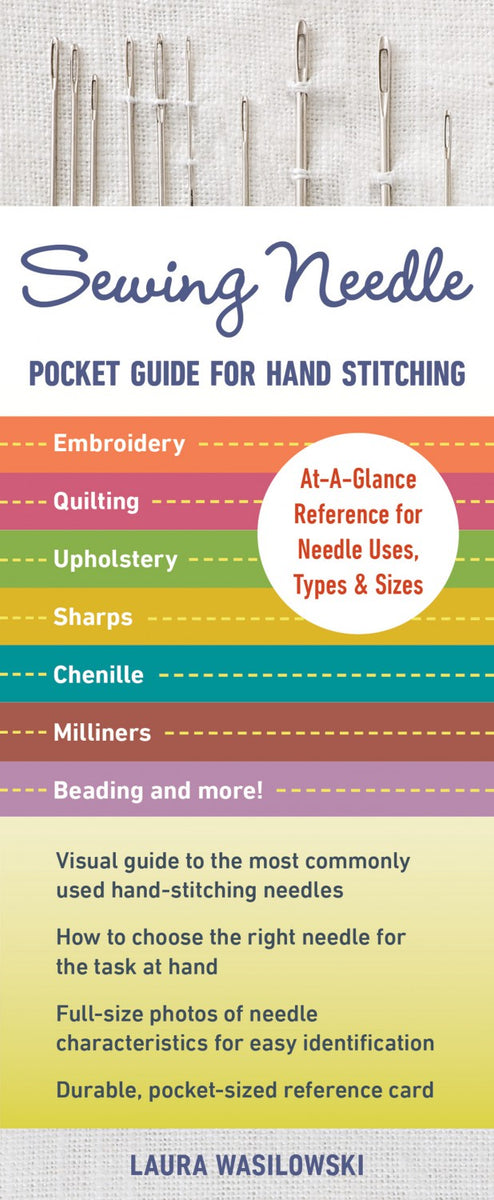Sewing Needle Pocket Guide for Hand Stitching Quilters Pattern ...