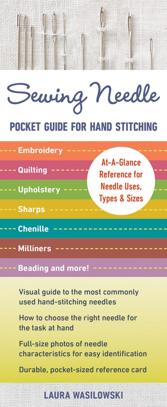 Sewing Needle Pocket Guide for Hand Stitching