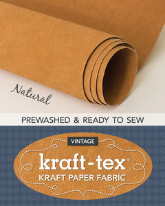 Kraft-tex Roll Natural Prewashed