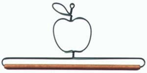 6in Apple Decorative Craft Hanger