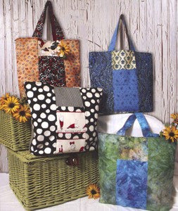 Six Pack Stack Reversible Fat Quarter Tote
