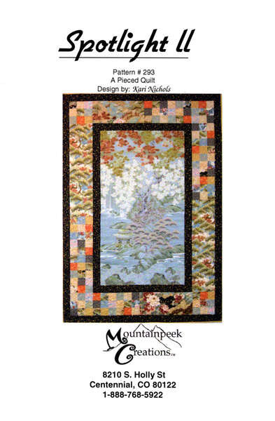 Spotlight Pieced Quilt Pattern Spotlight Pieced Quilt Pattern