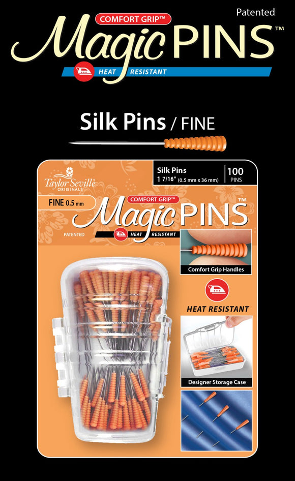 Magic Pins Silk Fine 100pc