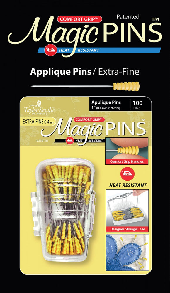 Magic Pins Applique EXTRA FINE 100pc