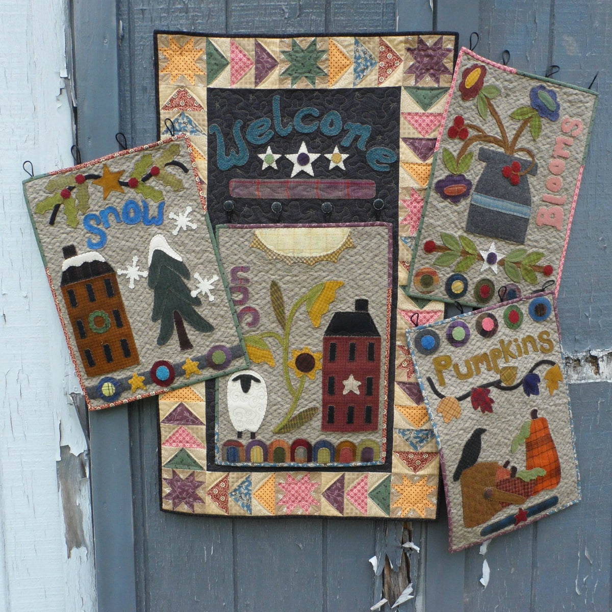 Warm & Wooly Welcome Downloadable Pattern – Quilting Books Patterns and ...