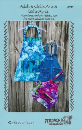 Adult & Child's Arts & Crafts Apron by Annie's Keepsakes