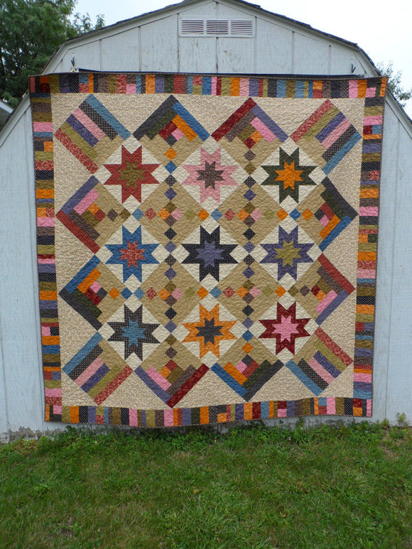 Skylight Bless This House Downloadable Pattern by Snuggles Quilts