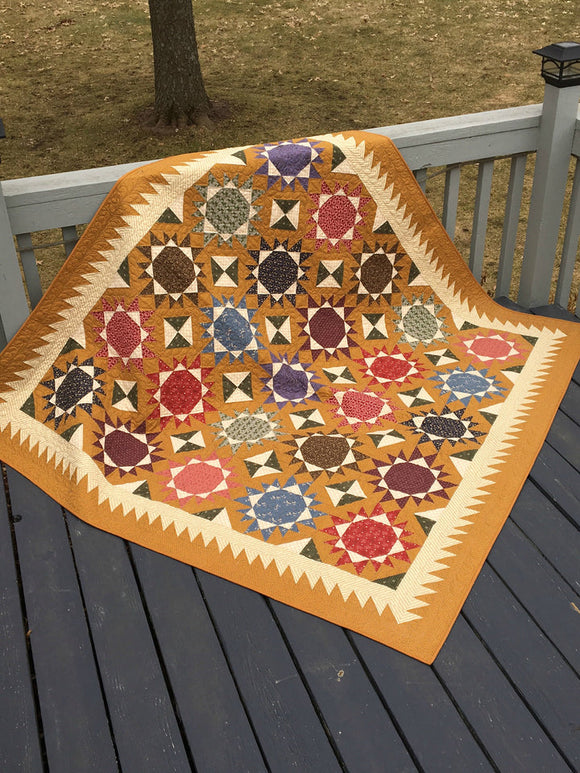 Mill Country Sky Downloadable Pattern by Snuggles Quilts