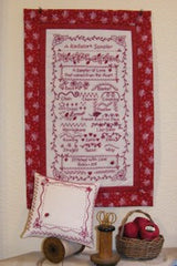 Redwork Stitch Sampler