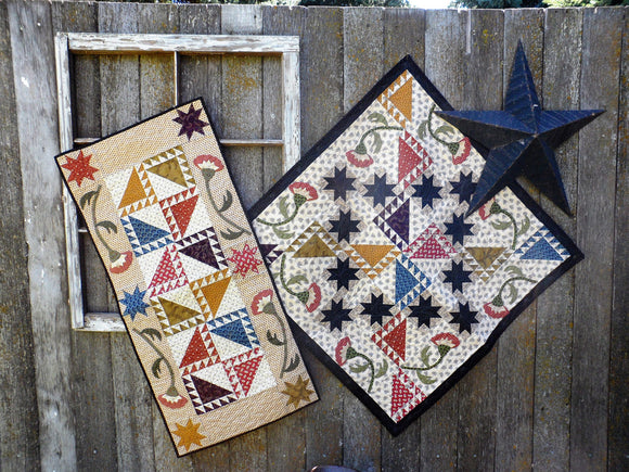 Fan Dance Downloadable Pattern  by Snuggles Quilts