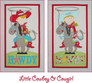 Little Cowboy & Cowgirl Quilt Pattern