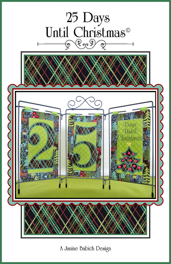 25 Days Until Christmas  Downloadable Pattern by Janine Babich