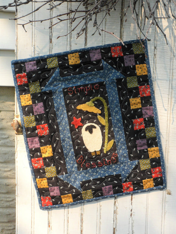 Snugg-let Simple Blessings Downloadable Pattern by Snuggles Quilts