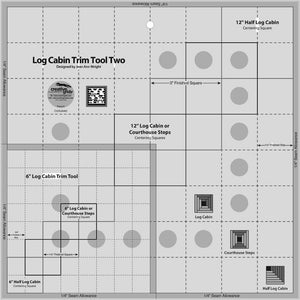 Creative Grids Log Cabin Trim Tool Two