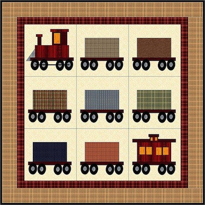 All Aboard! Quilt Pattern