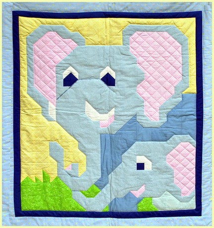 Momma and Baby Elephant newest Quilt