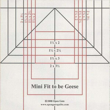 Mini Fit To Be Geese