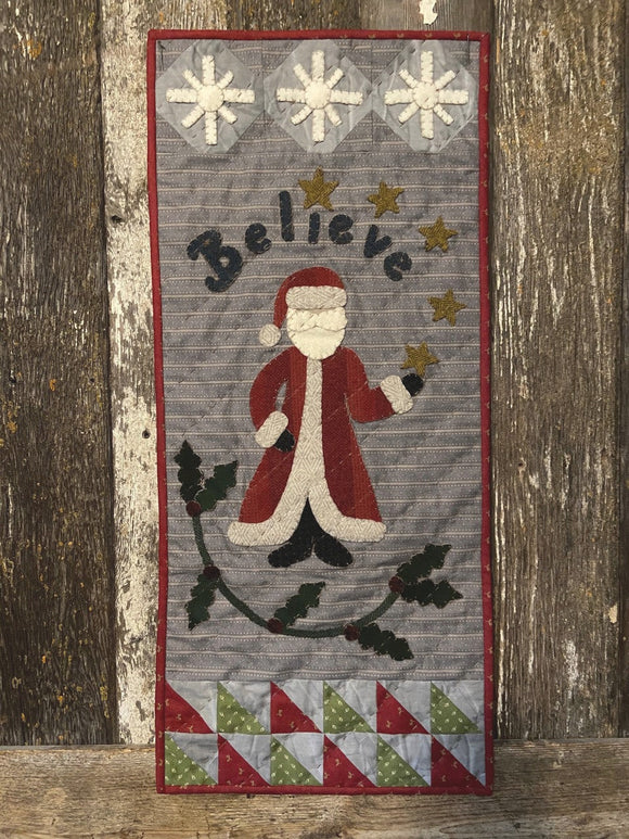 Believe Downloadable Pattern by Snuggles Quilts