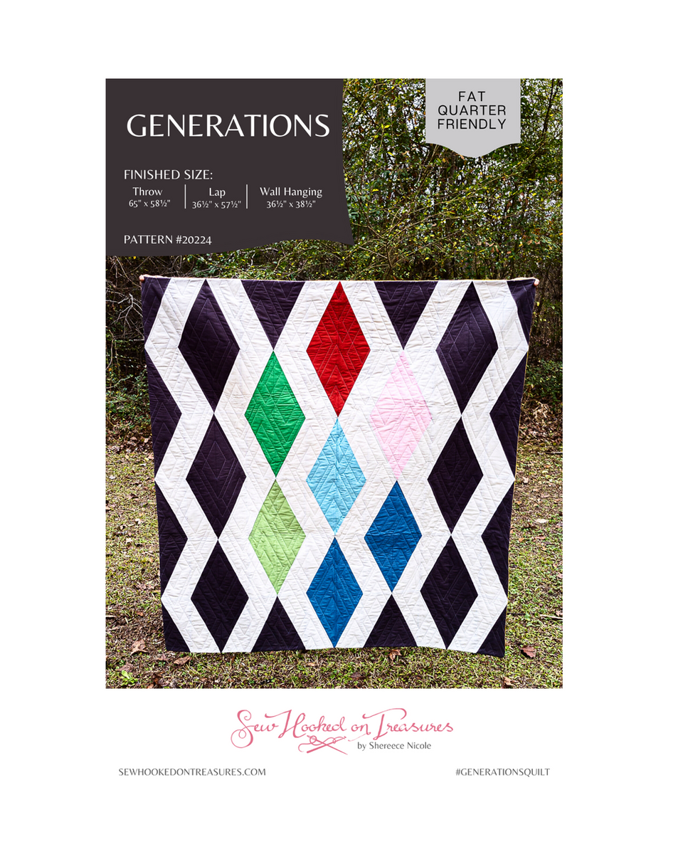 Generations Downloadable Pattern – Quilting Books Patterns and Notions