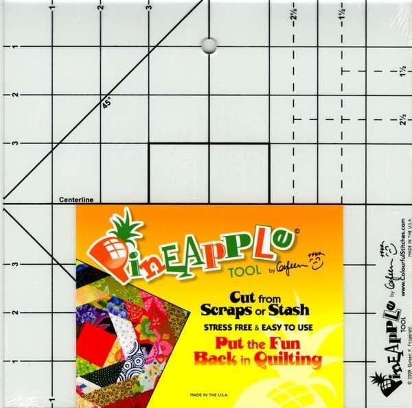 Pineapple Tool Ruler Quilting Quilting Books Patterns and Notions