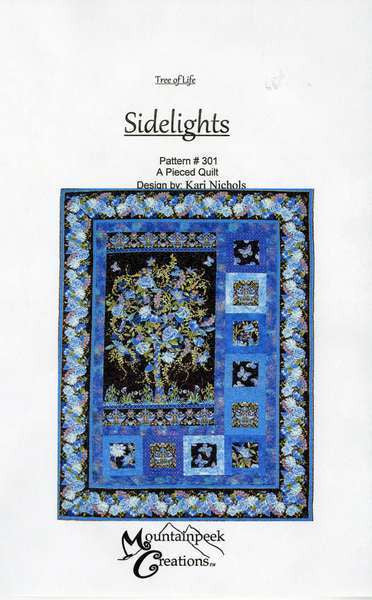 Tree of Life Sidelights Panel Quilt
