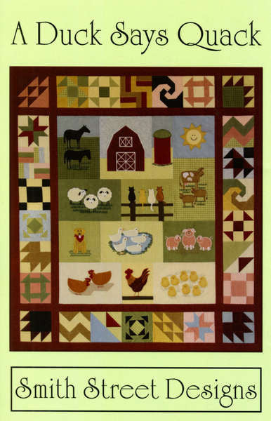 A Duck Says Quack Quilt with CD