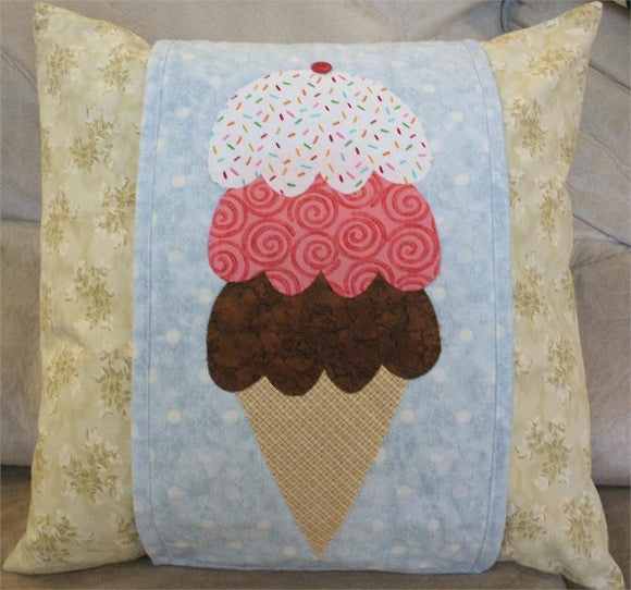 Ice Cream Cone Pillow Wrap