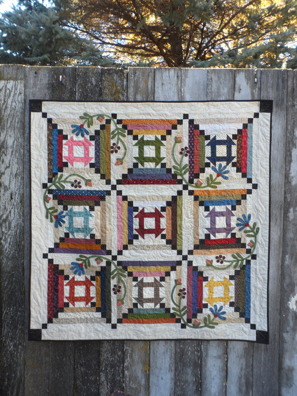 Kaleidoscope Downloadable Pattern by Snuggles Quilts
