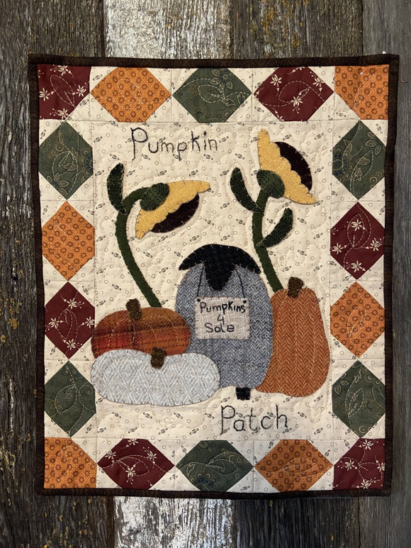 Snugg-let Pumpkin Patch Downloadable Pattern by Snuggles Quilts