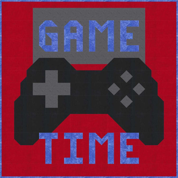 Game Time Downloadable Pattern by Counted Quilts