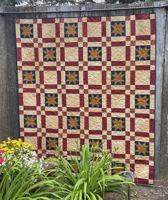Liberty Square Downloadable Pattern by Snuggles Quilts