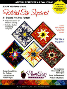 Square Folded Star Hot Pad