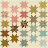 Sewing Star Quilt Pattern by Laundry Basket
