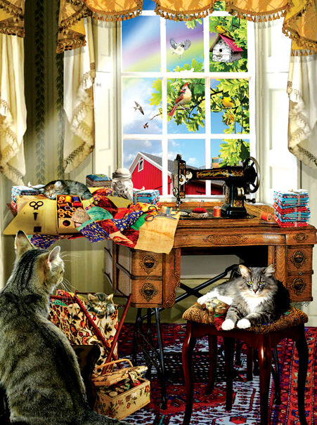 The Sewing Room Jigsaw Puzzle (1000 Pieces)