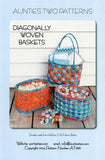 Diagonally Woven Baskets