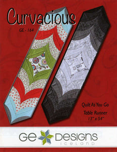 Curvacious - Quilt As You Go Table Runner